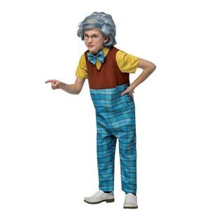 Grandpa Child Halloween Costume Size M (8/10)